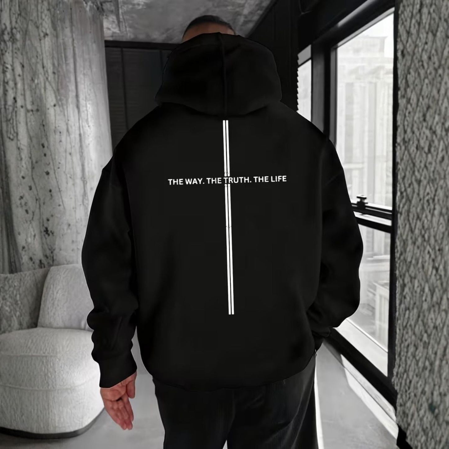 Faith Cross Graphic Hoodie | Zyphhra