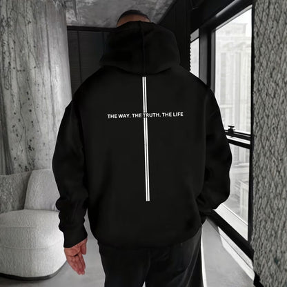 Faith Cross Graphic Hoodie | Zyphhra