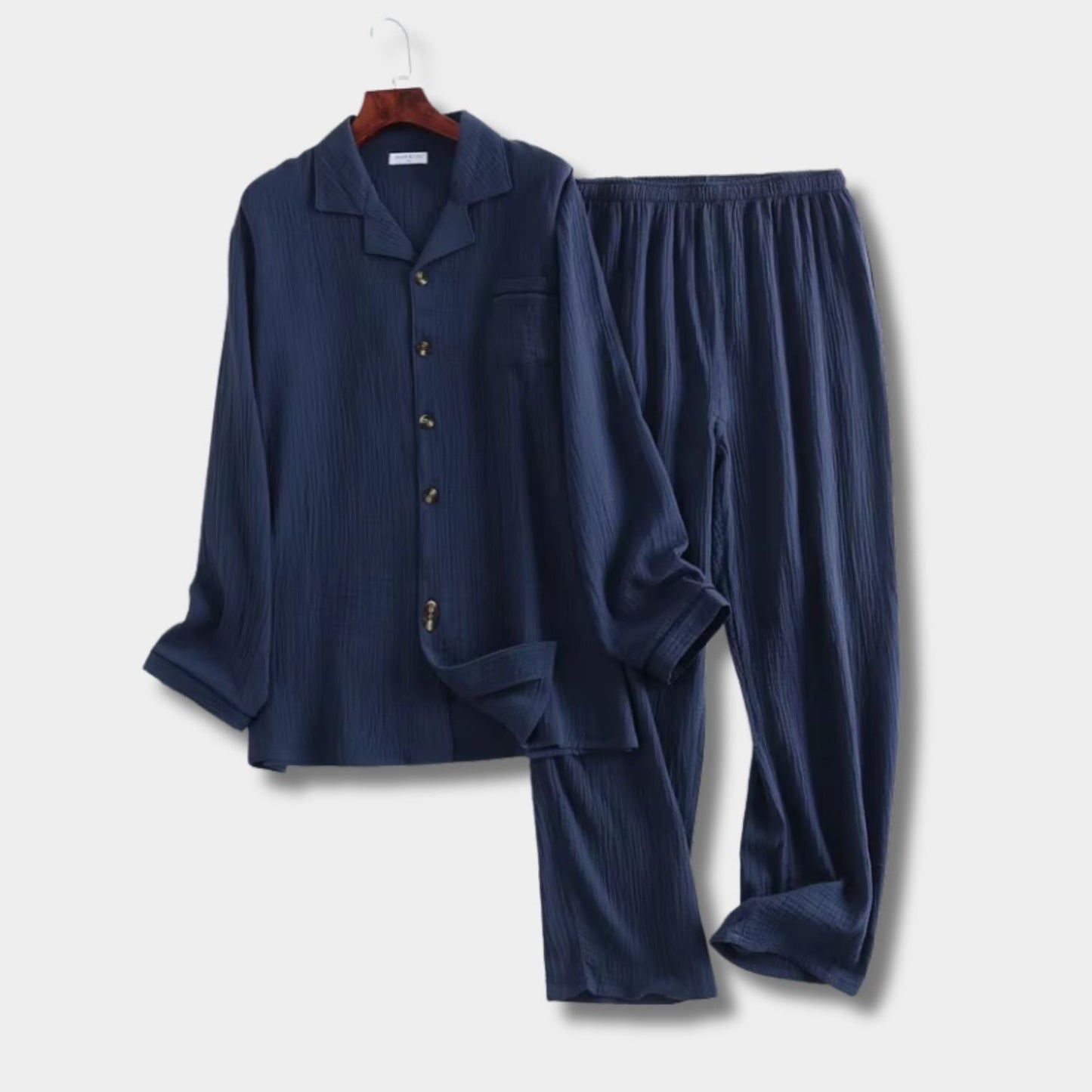 Button Front Lounge Pyjama Set | Zyphhra