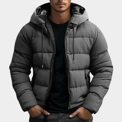 Insulated Hooded Puffer Jacket | Zyphhra