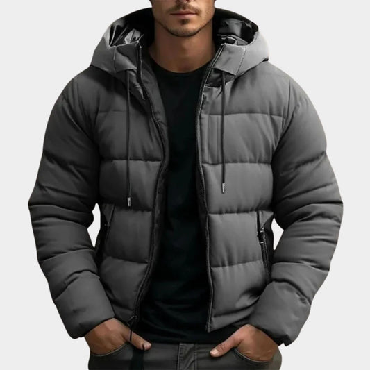 Insulated Hooded Puffer Jacket | Zyphhra