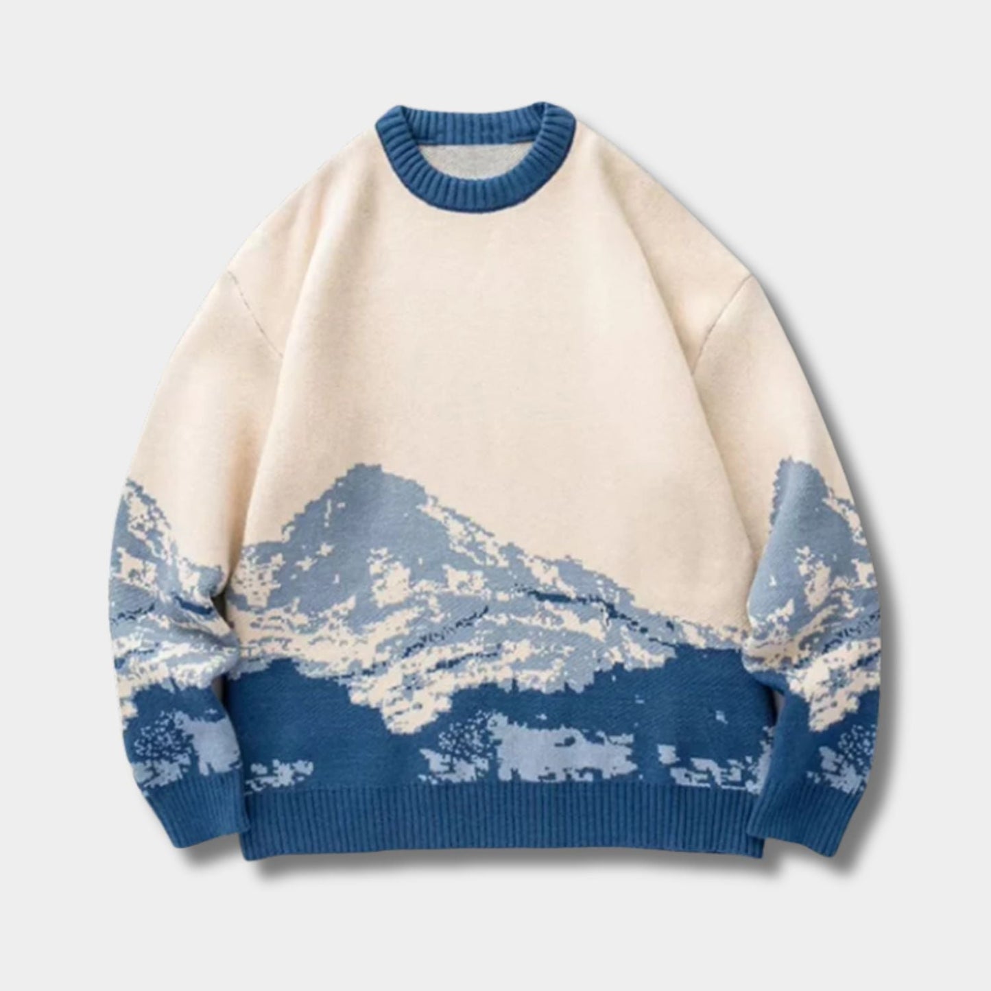 Mountain Scene Knit Jumper | Zyphhra