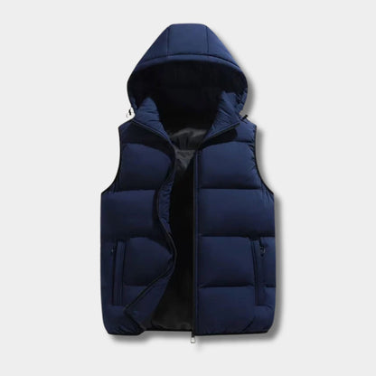 Heavyweight Hooded Puffer Gilet | Zyphhra