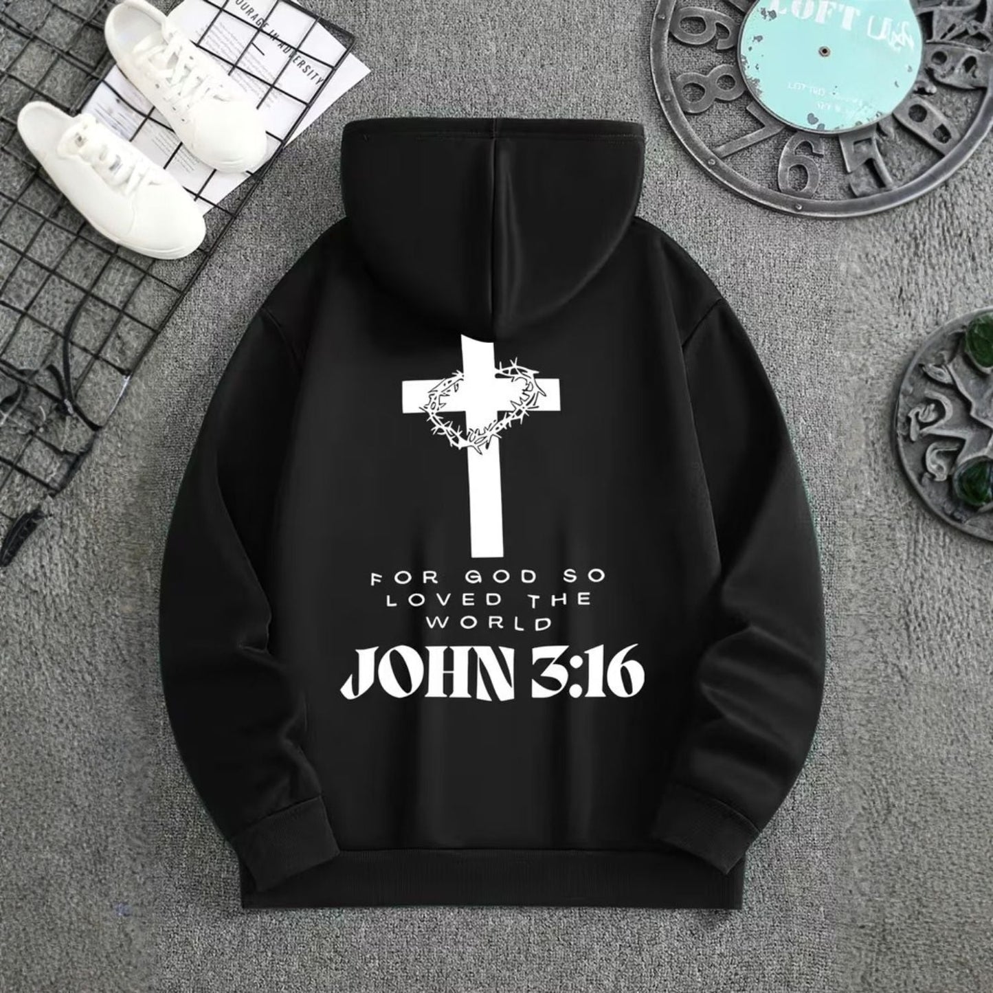 Faith Graphic Pullover Hoodie | Zyphhra
