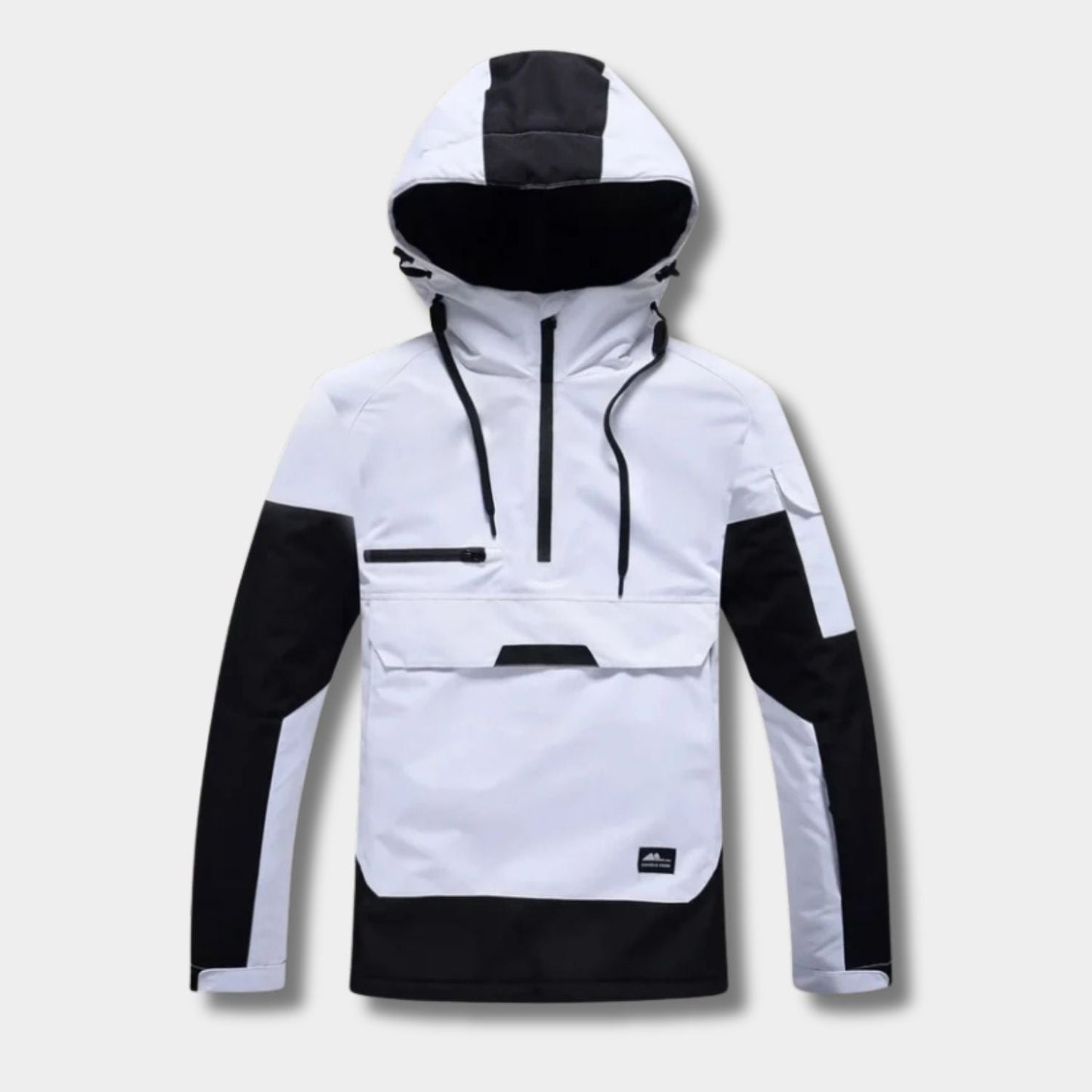 Hooded Half-Zip Ski Jacket | Zyphhra