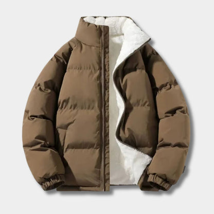 Fleece Lined Puffer Jacket | Zyphhra