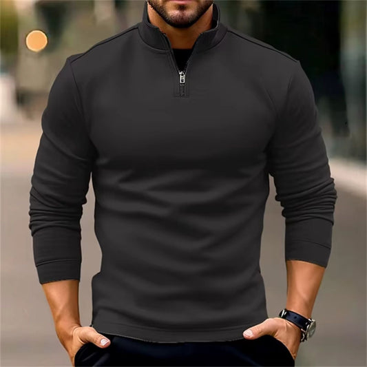 Quarter-Zip Essential Jumper | Zyphhra