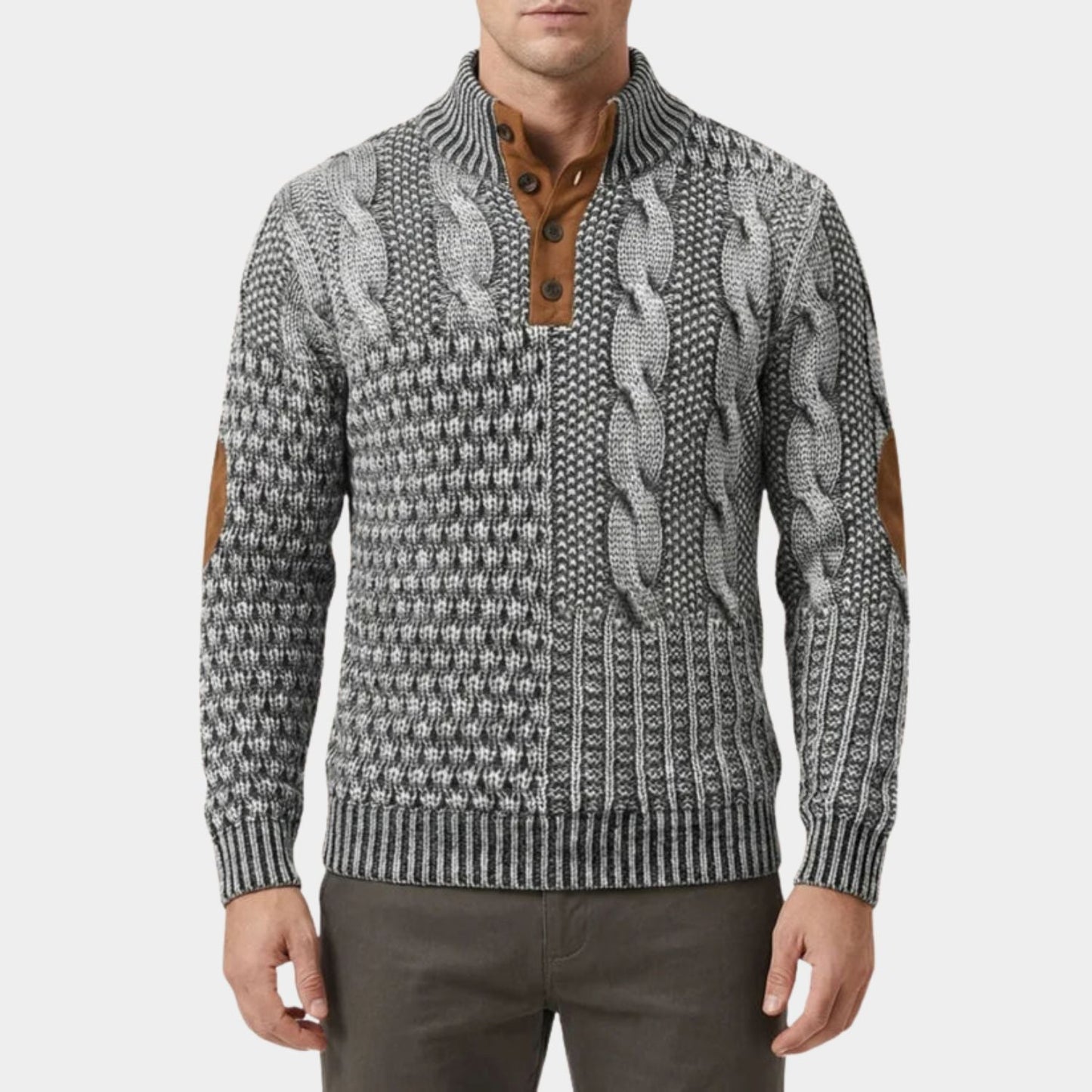 Textured Cable Knit Jumper | Zyphhra