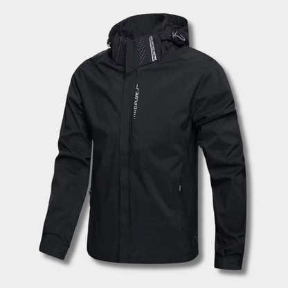 Adjustable Hood Shell Waterproof Jacket | Zyphhra