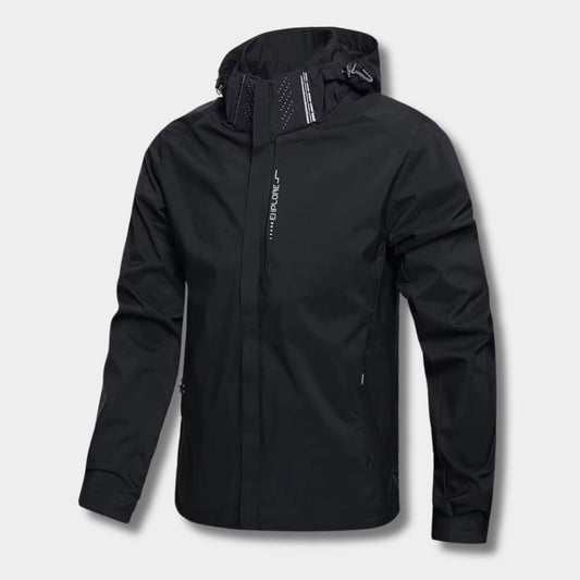 Adjustable Hood Shell Waterproof Jacket | Zyphhra