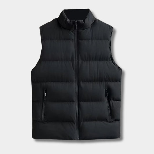 Quilted Zip Puffer Gilet | Zyphhra