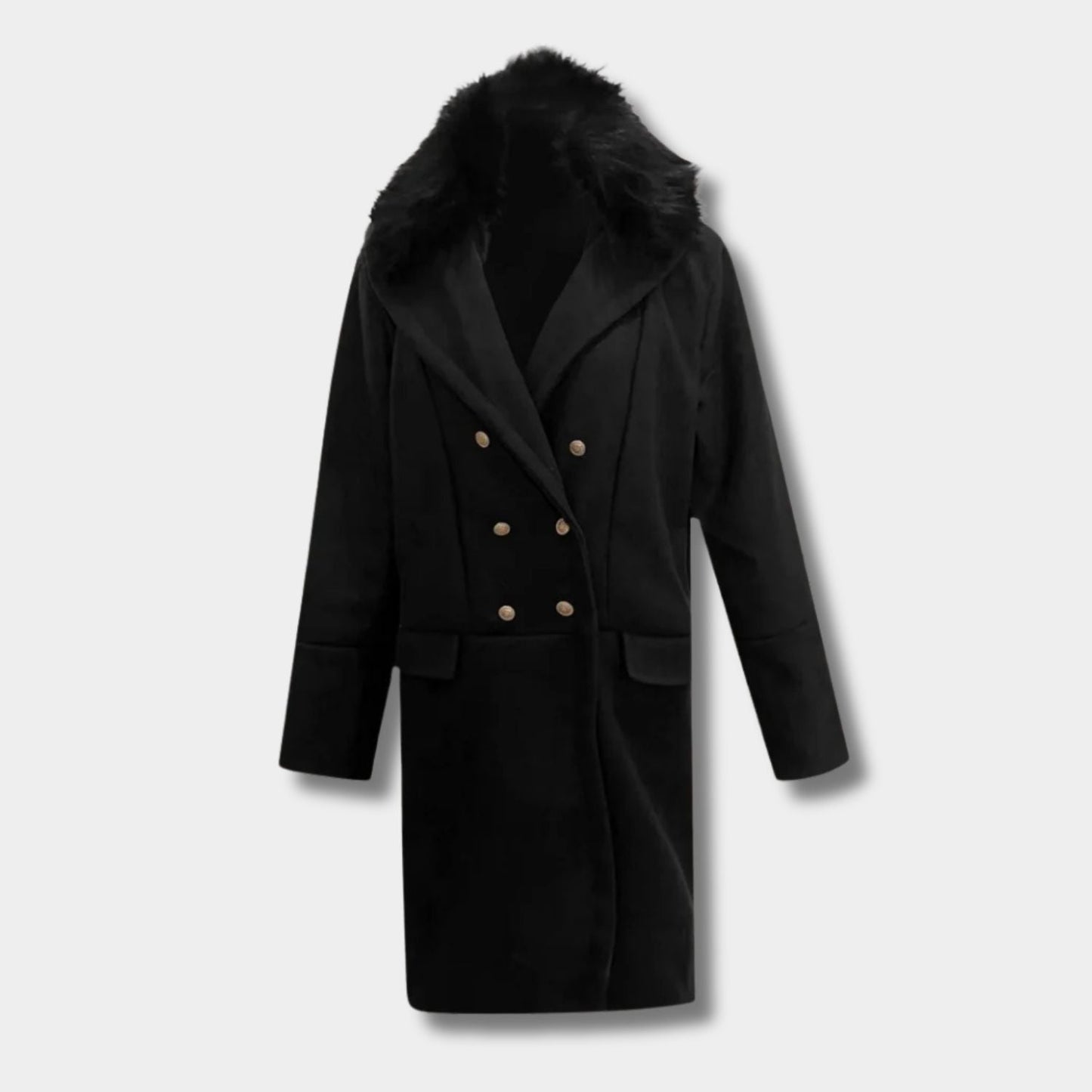 Faux Fur Collar Winter Jacket | Zyphhra