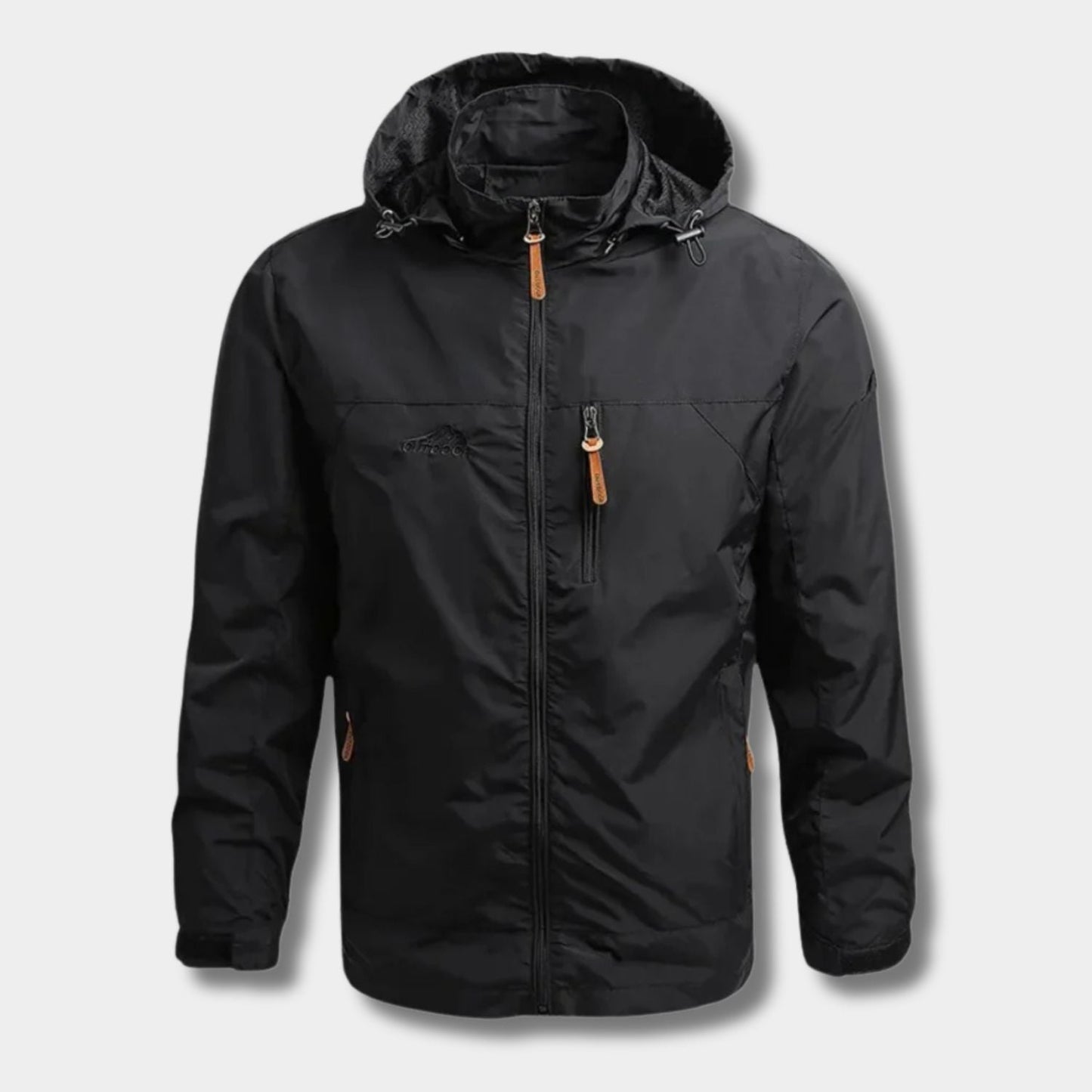Lightweight Hooded Outdoor Waterproof Jacket | Zyphhra