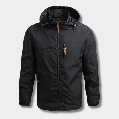 Lightweight Hooded Outdoor Waterproof Jacket | Zyphhra