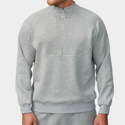 Sporty Performance Pullover Quarter-Zip | Zyphhra