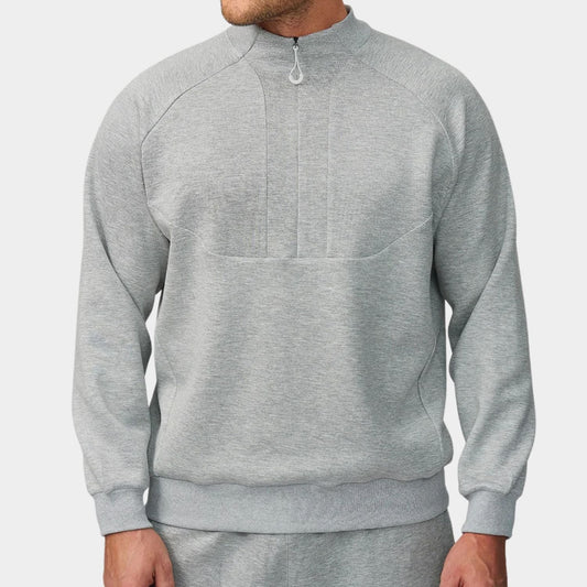 Sporty Performance Pullover Quarter-Zip | Zyphhra
