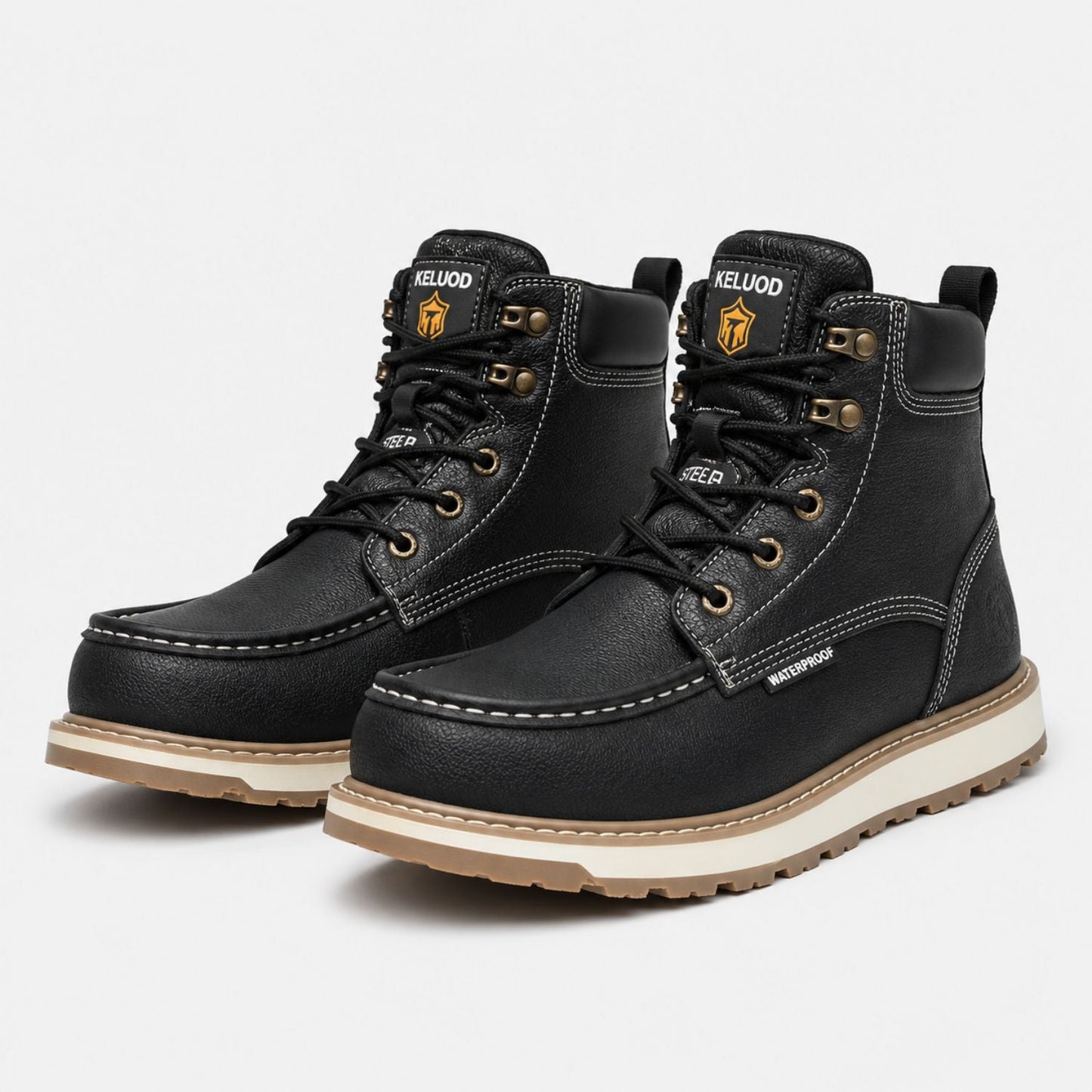 Protective Leather Work Boots | Zyphhra