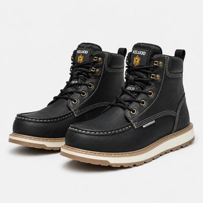 Protective Leather Work Boots | Zyphhra