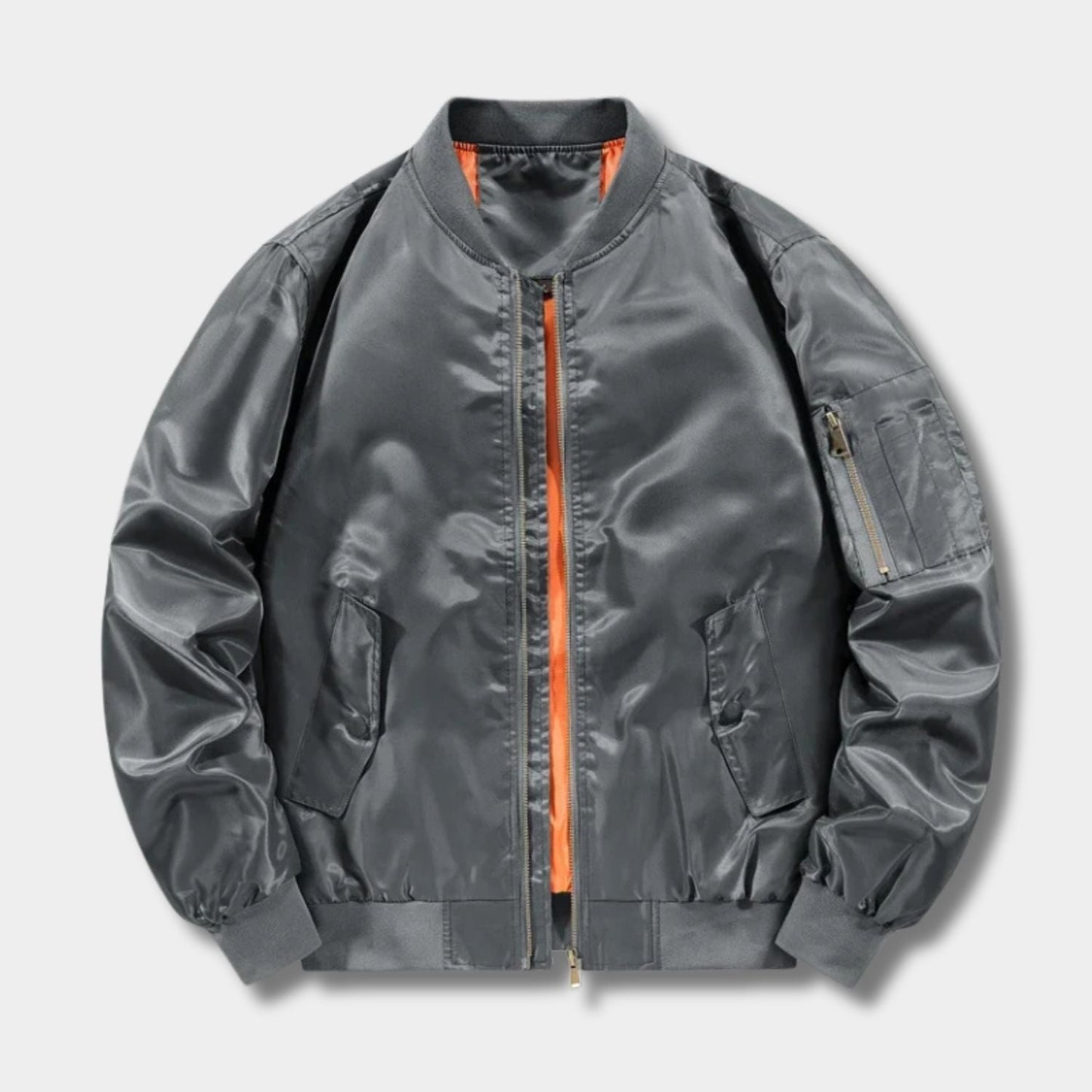 Classic Utility Bomber Jacket | Zyphhra