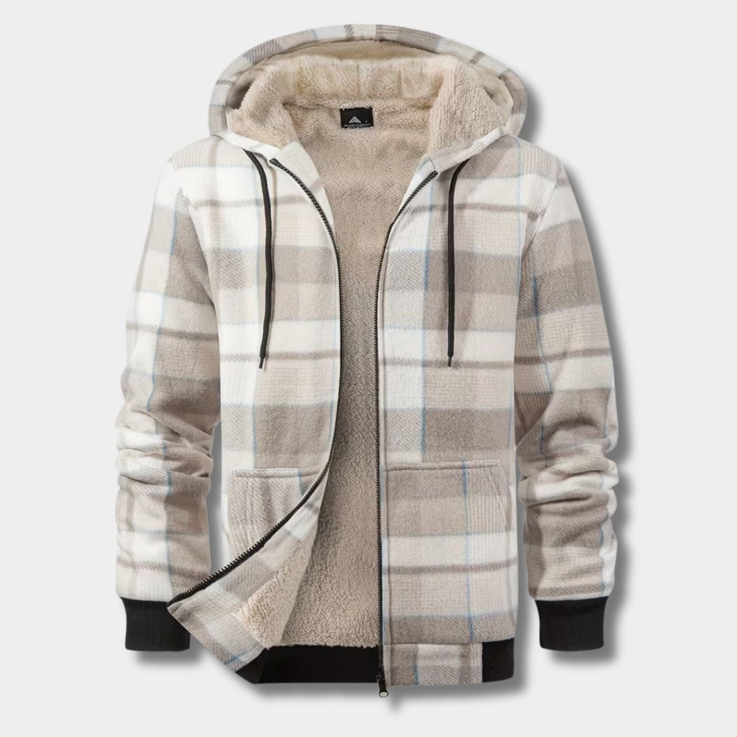 Sherpa Lined Flannel Shirt Jacket | Zyphhra