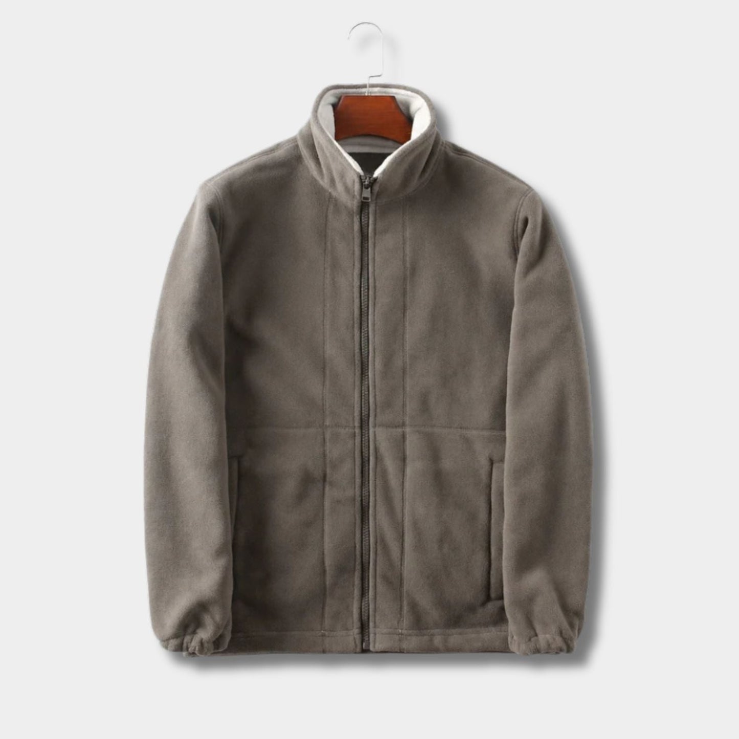 Stand Collar Casual Fleece Jacket | Zyphhra