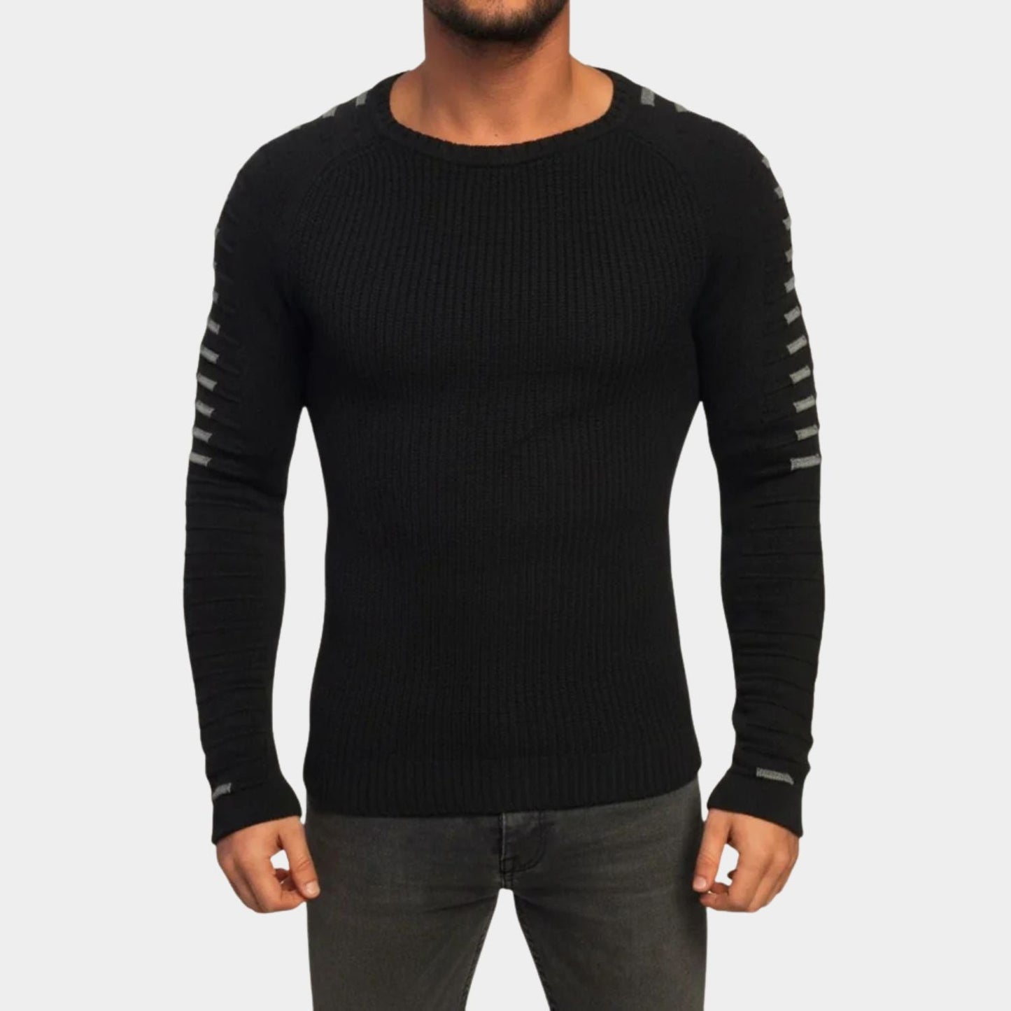 Sport Stripe Knit Jumper | Zyphhra