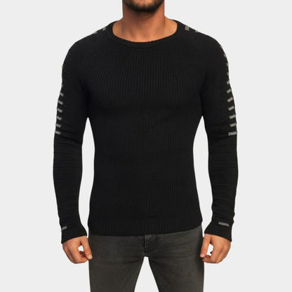 Sport Stripe Knit Jumper | Zyphhra