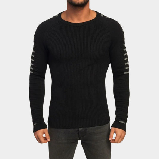 Sport Stripe Knit Jumper | Zyphhra