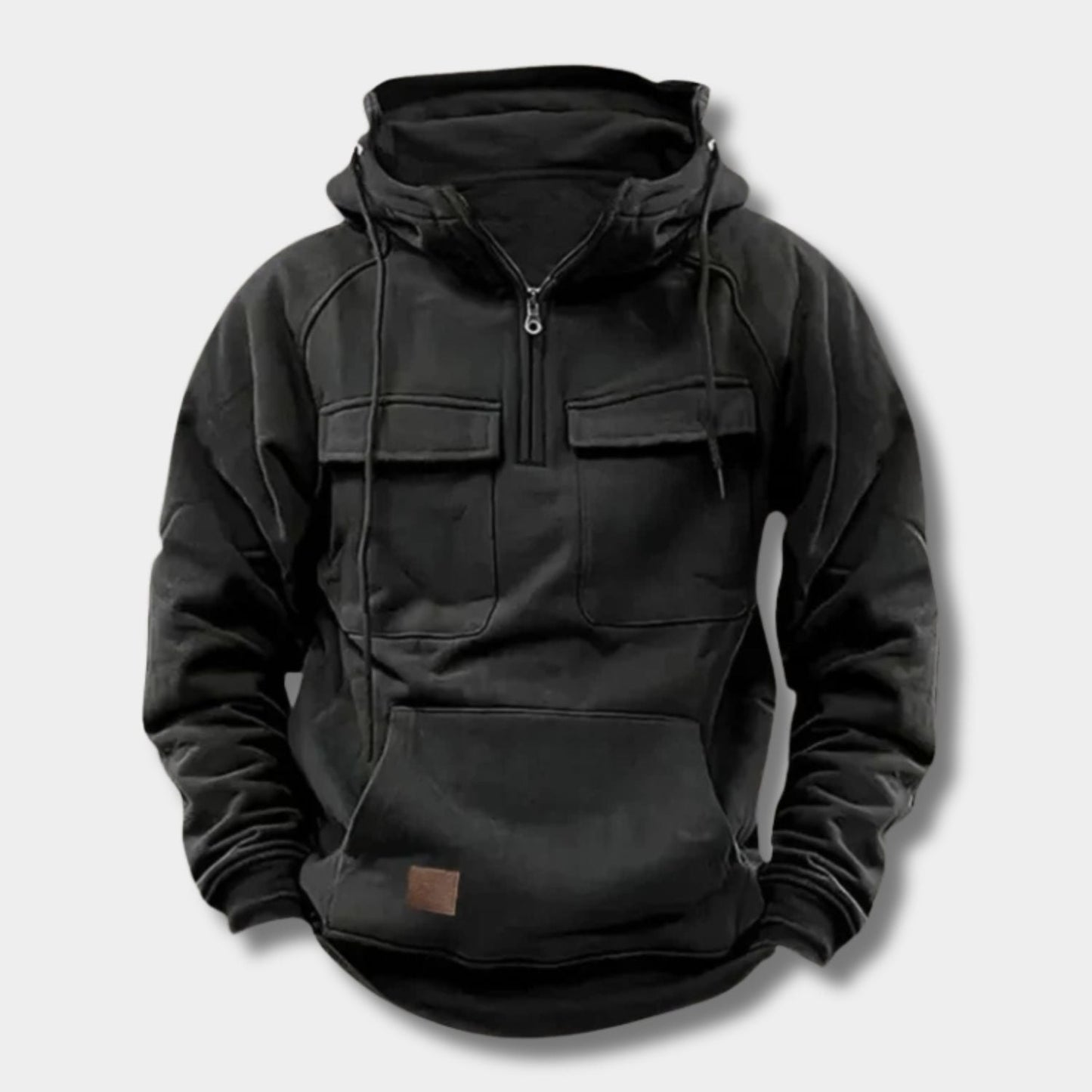 Fleece Utility Winter Hoodie | Zyphhra