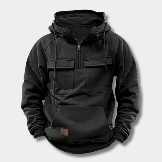 Fleece Utility Winter Hoodie | Zyphhra