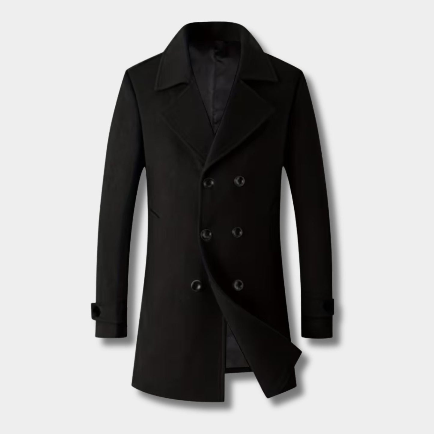 Vintage Double-Breasted Pea Coat | Zyphhra