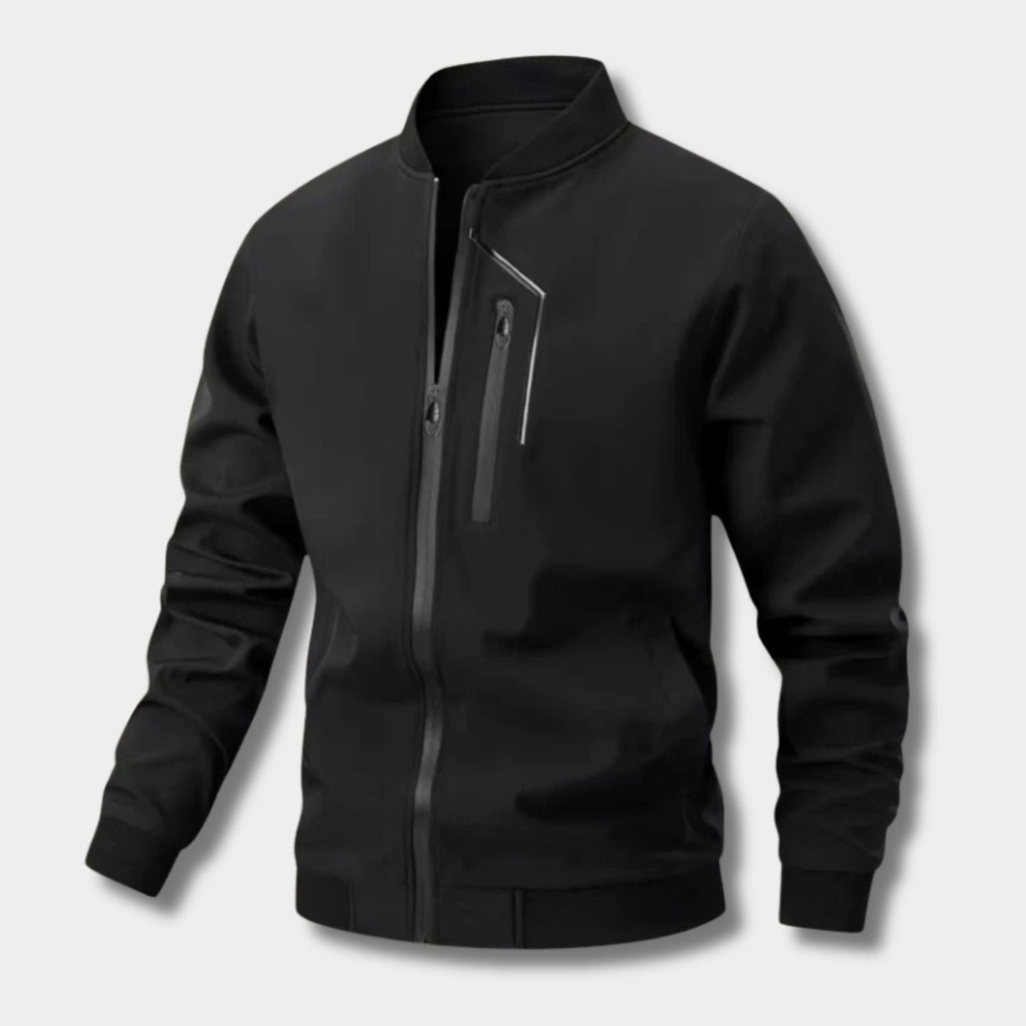 Minimalist Utility Bomber Jacket | Zyphhra