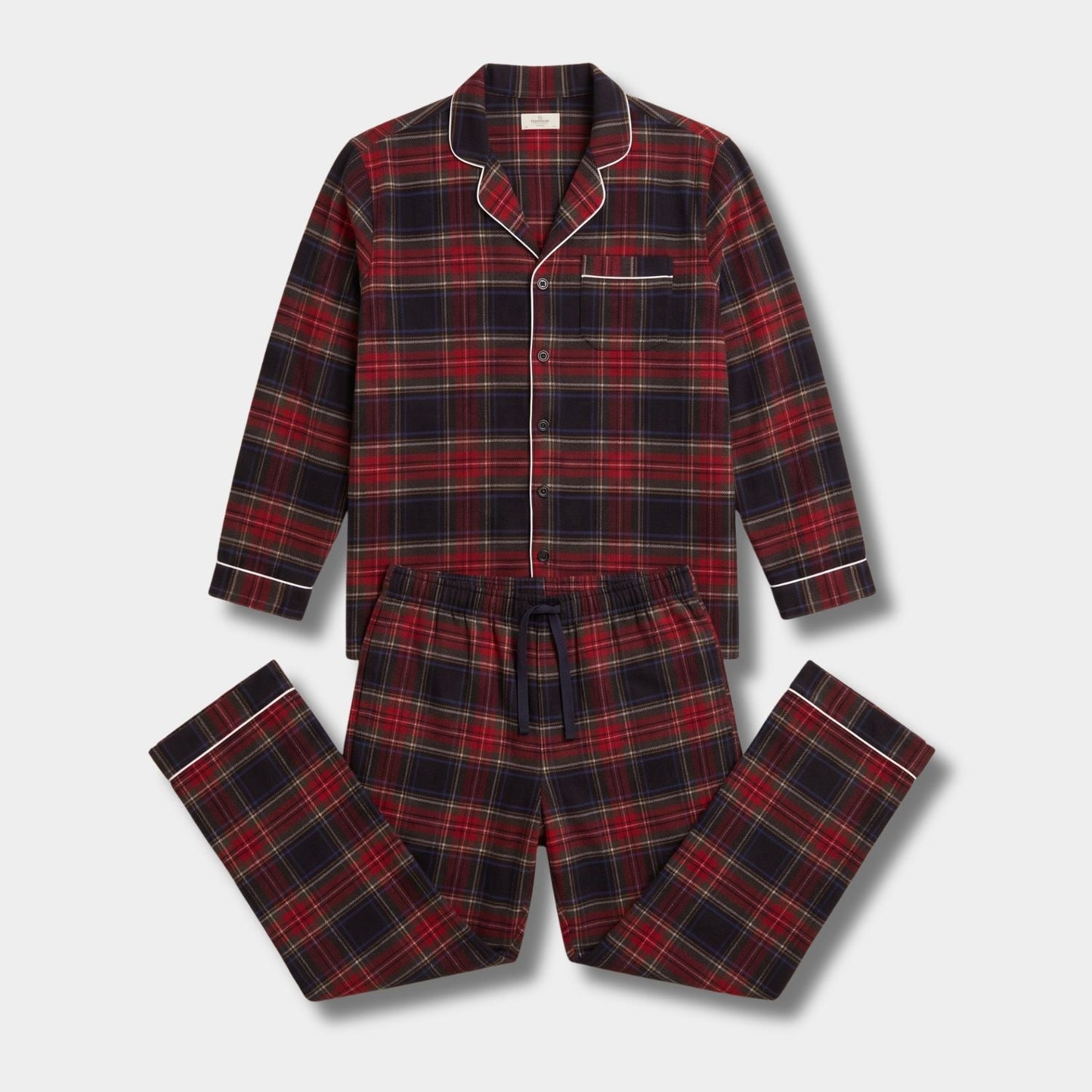 Classic Checked Lounge Pyjama Set | Zyphhra