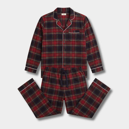 Classic Checked Lounge Pyjama Set | Zyphhra