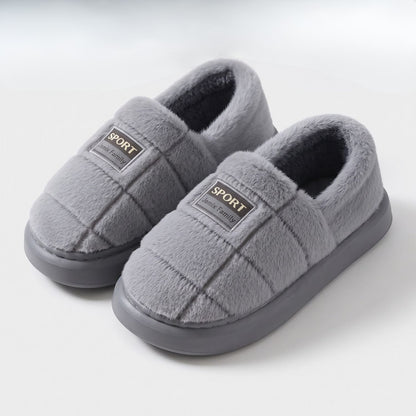 Plush Padded Winter Slippers | Zyphhra
