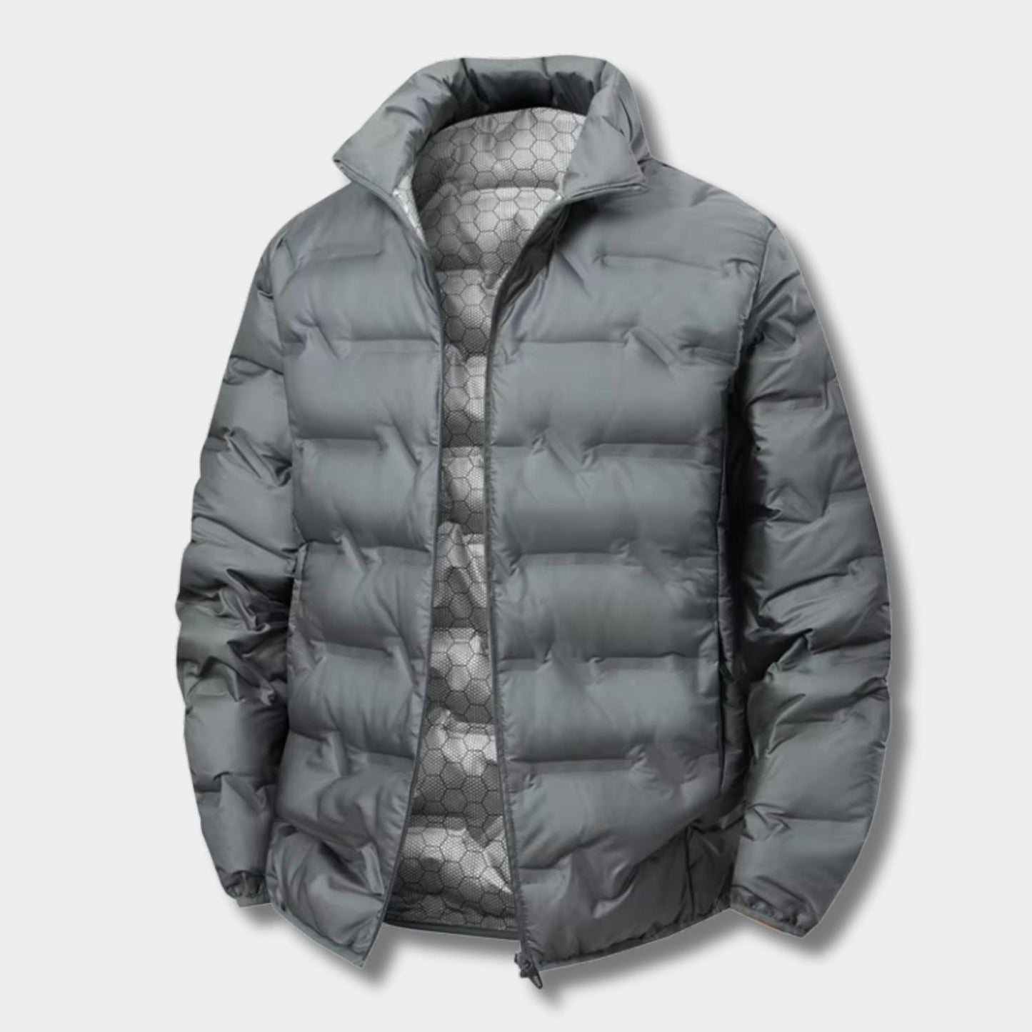Weather Ready High Collar Puffer Jacket | Zyphhra