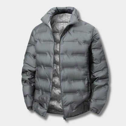 Weather Ready High Collar Puffer Jacket | Zyphhra