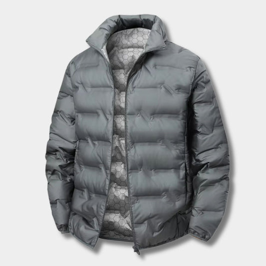 Weather Ready High Collar Puffer Jacket | Zyphhra