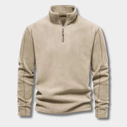 Quarter-Zip Fleece Pullover | Zyphhra
