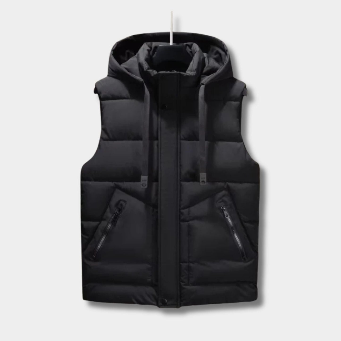 Hooded Winter Puffer Gilet | Zyphhra