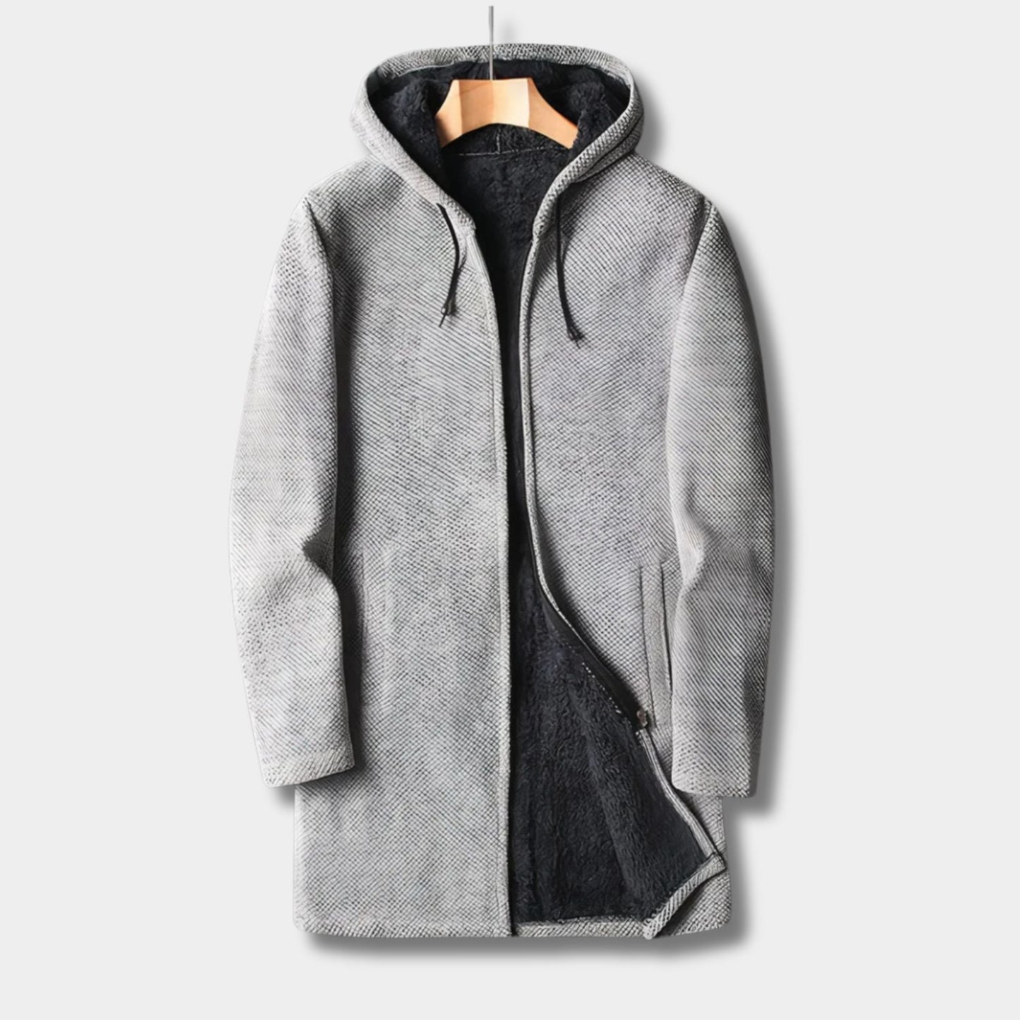 Hooded Sherpa Fleece Jacket | Zyphhra