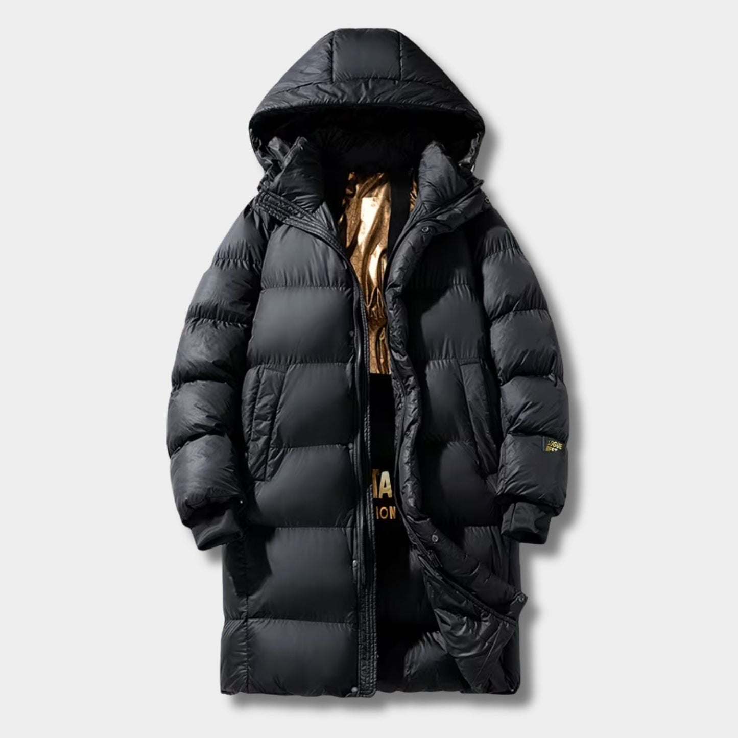 Extra Thick Hooded Puffer Ski Coat | Zyphhra