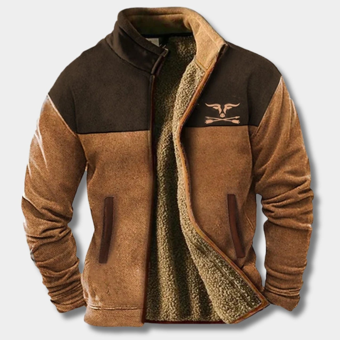 Rugged Sherpa Fleece Jacket | Zyphhra