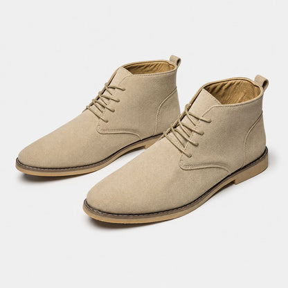 Refined Suede Dress Boots | Zyphhra
