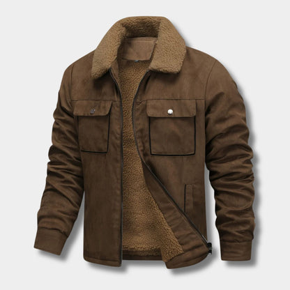 Sherpa Collar Fleece Jacket | Zyphhra