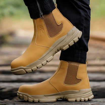 Wide Fit Safety Work Boots | Zyphhra