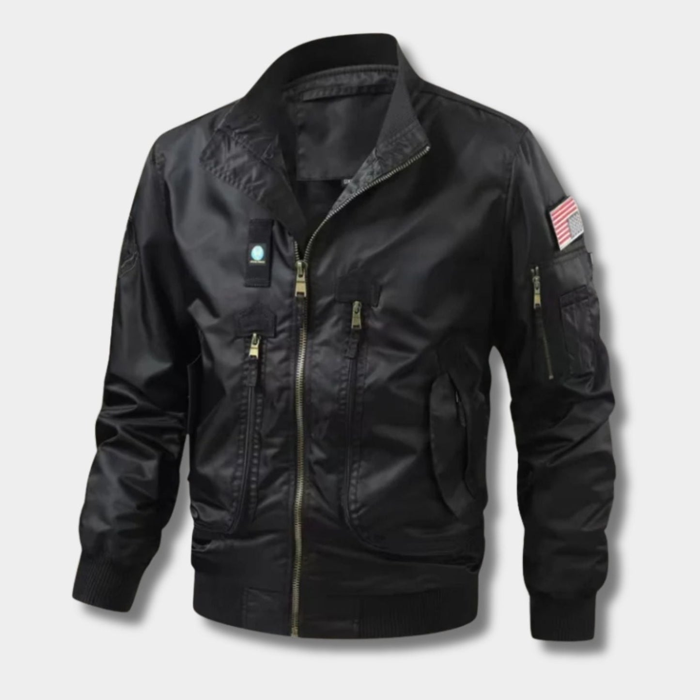 Military Flight Aviator Jacket | Zyphhra