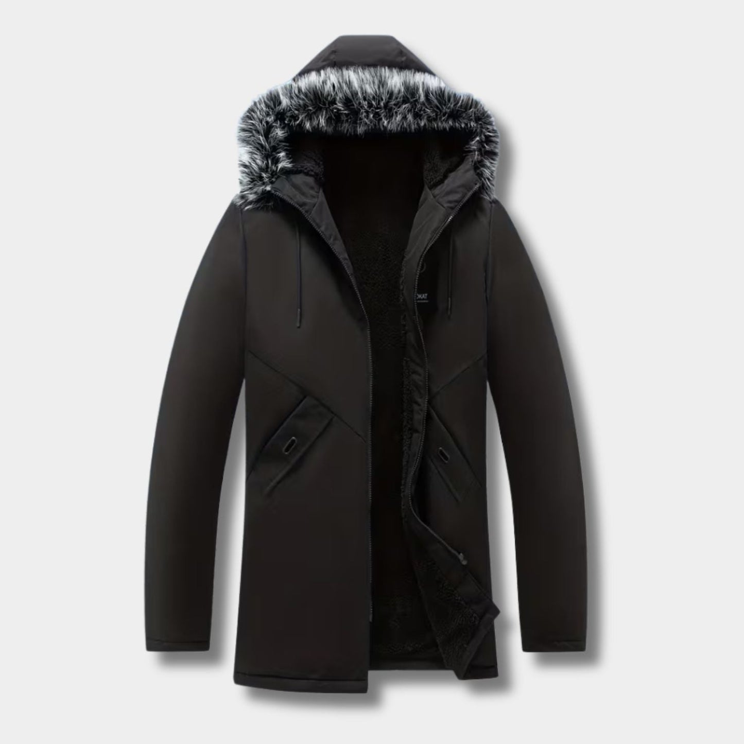 Fur Hood Longline Ski Coat | Zyphhra