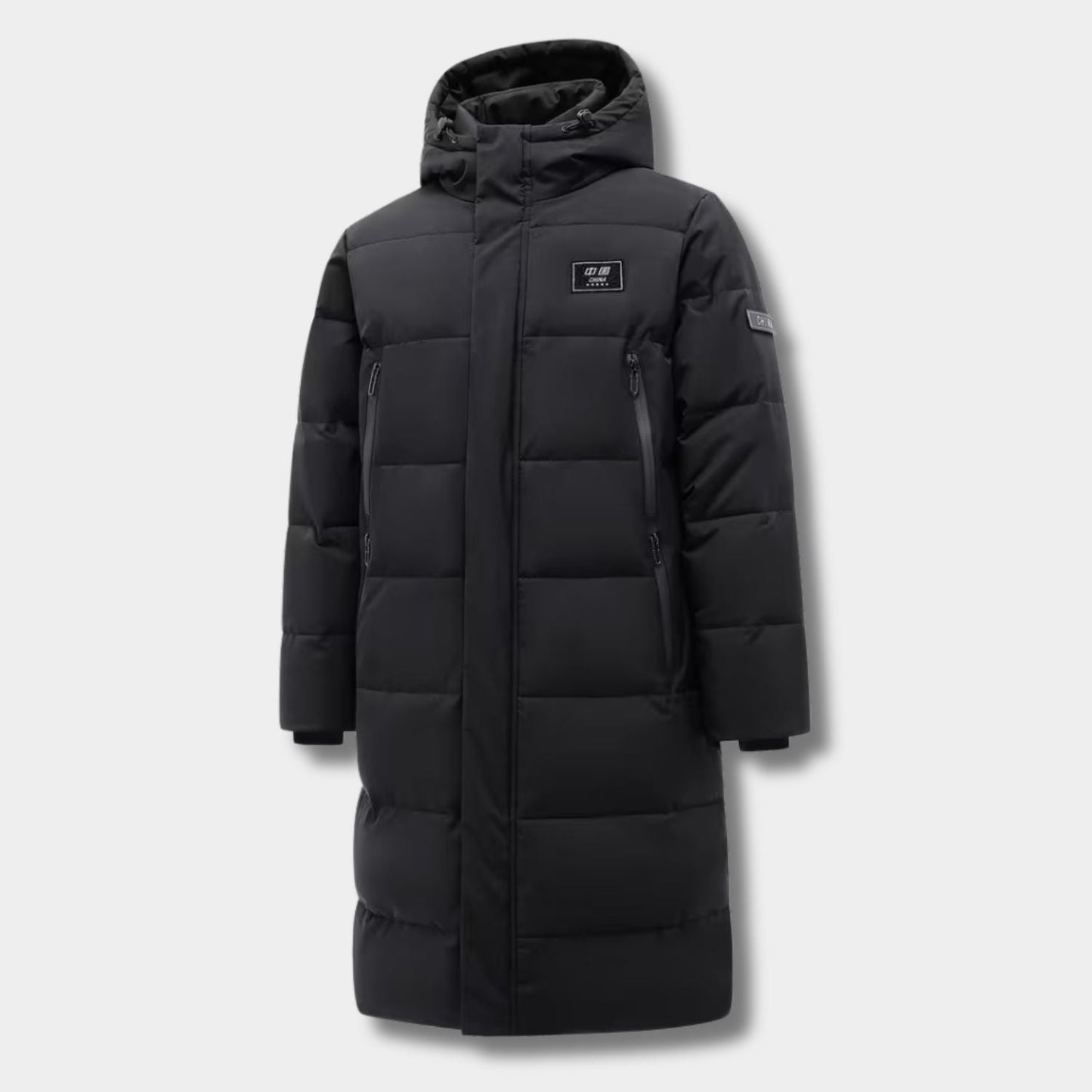 Long Hooded Puffer Ski Coat | Zyphhra