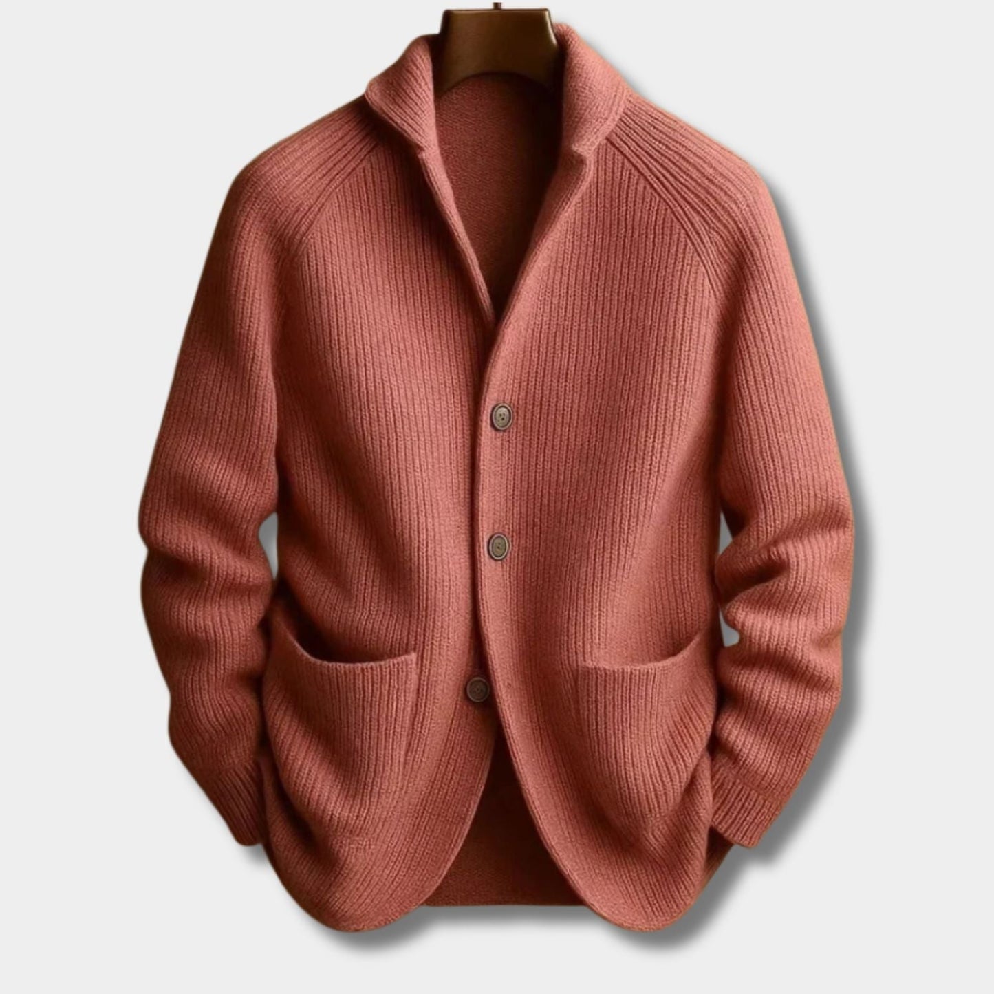 Tailored Shawl Knit Cardigan | Zyphhra